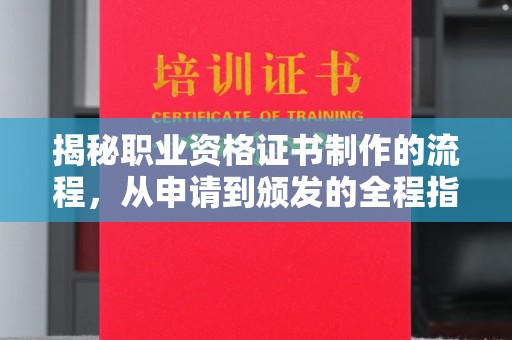 山海关揭秘职业资格证书制作的流程，从申请到颁发的全程指南