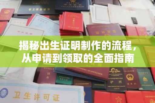 山海关揭秘出生证明制作的流程，从申请到领取的全面指南